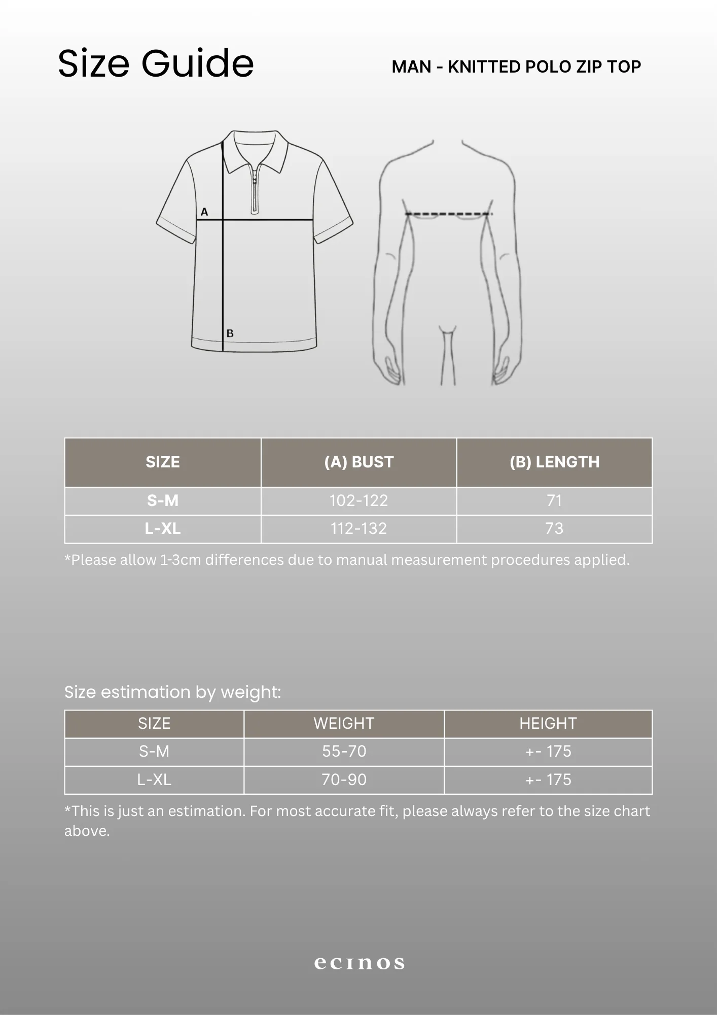 ECINOS Man - Knitted Polo Zip Top (Man Version) - Image 10