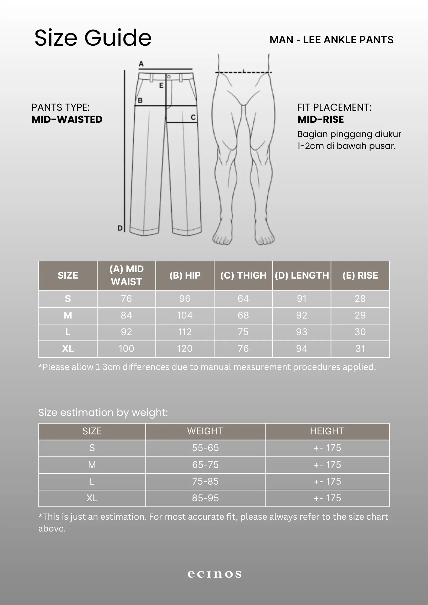 ECINOS Man - Lee Ankle Pants - Image 9