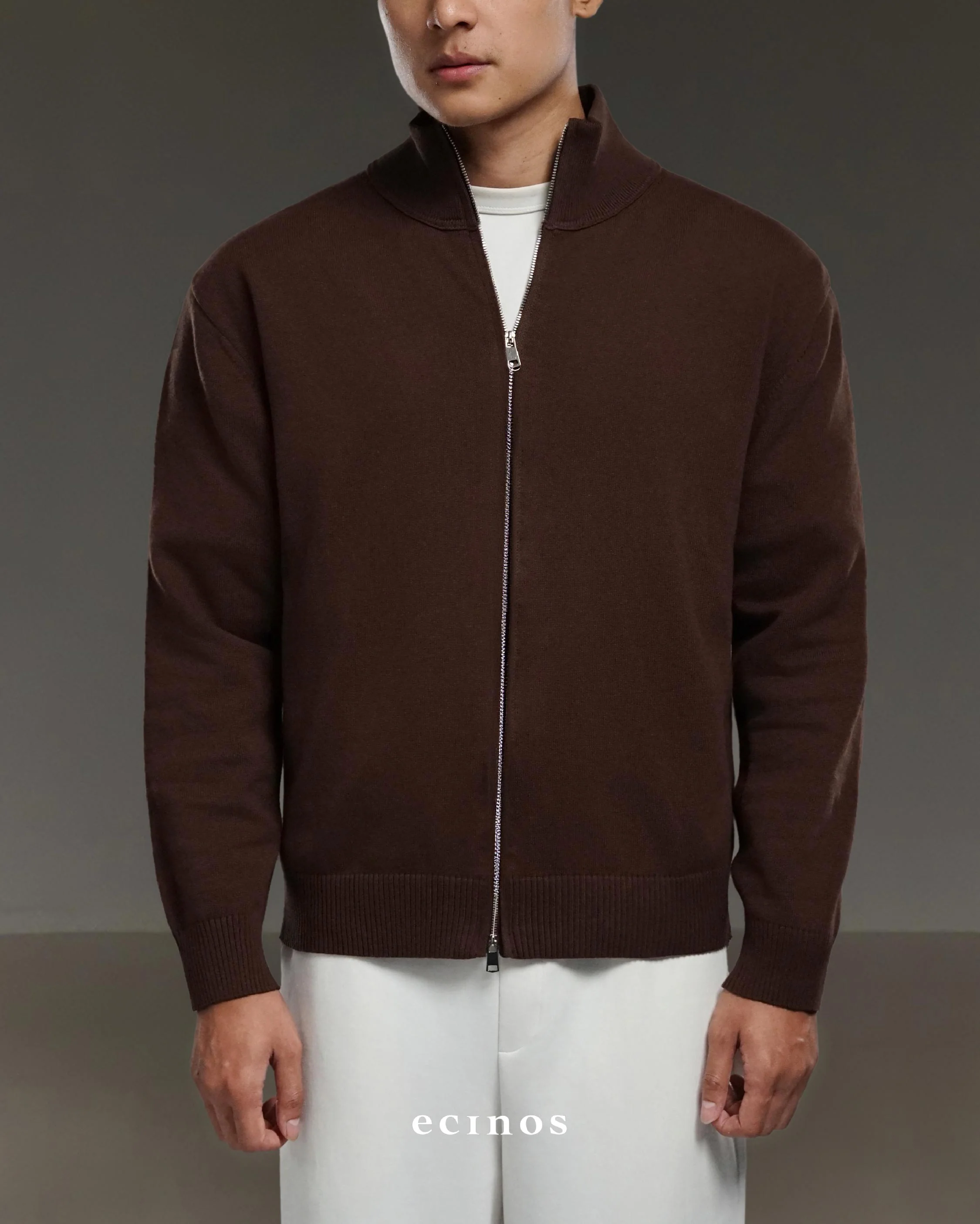 ECINOS Man - Leo Double Zip-Up Cardigan - Image 11