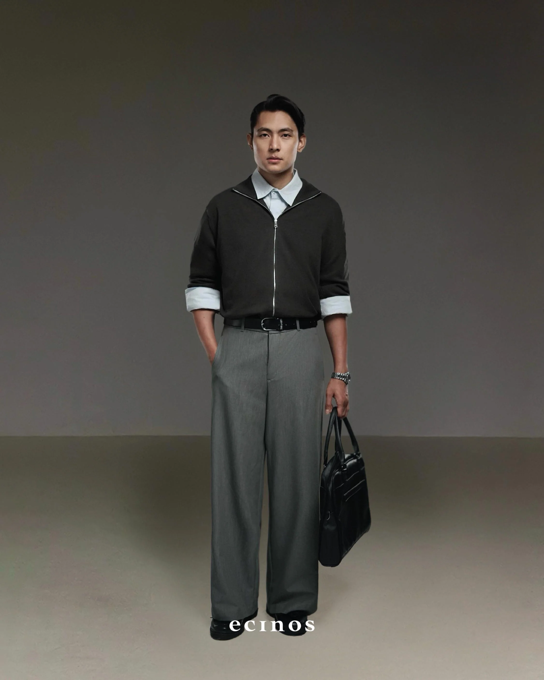 ECINOS Man - Leo Double Zip-Up Cardigan - Image 5