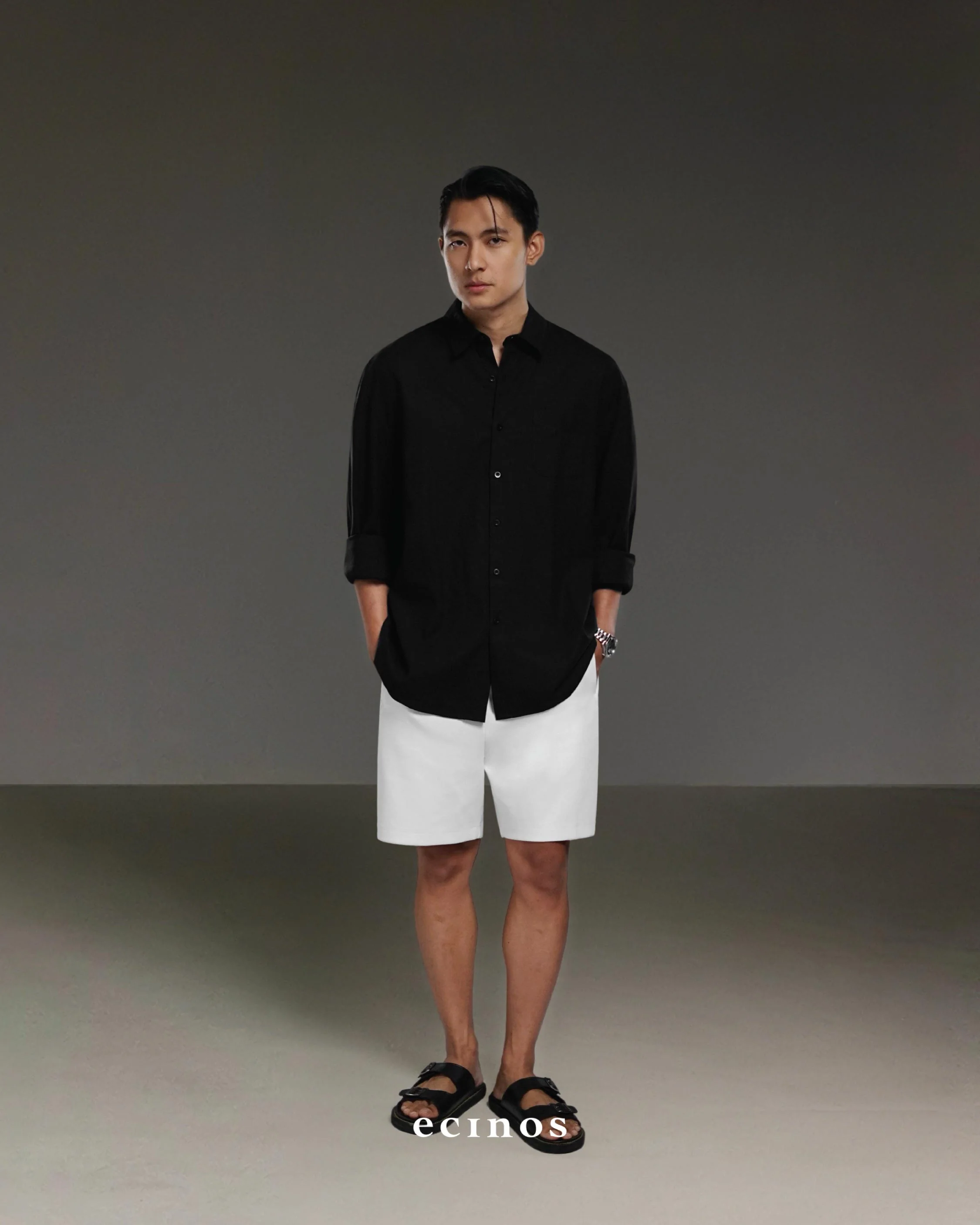 ECINOS Man - Philo Oversized Linen Shirt - Image 7