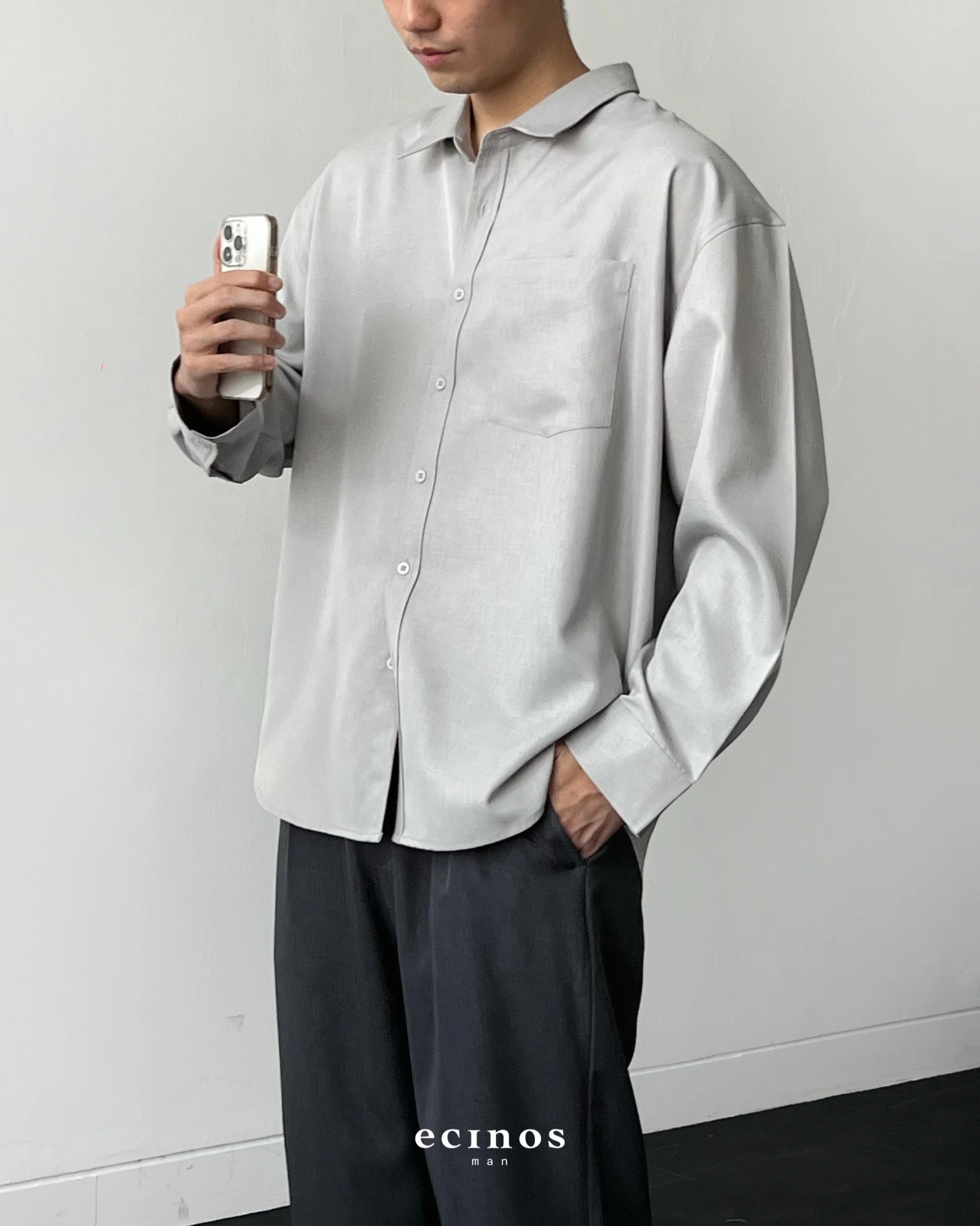 ECINOS Man - Summer Oversized Shirt (Man Version) - Image 10