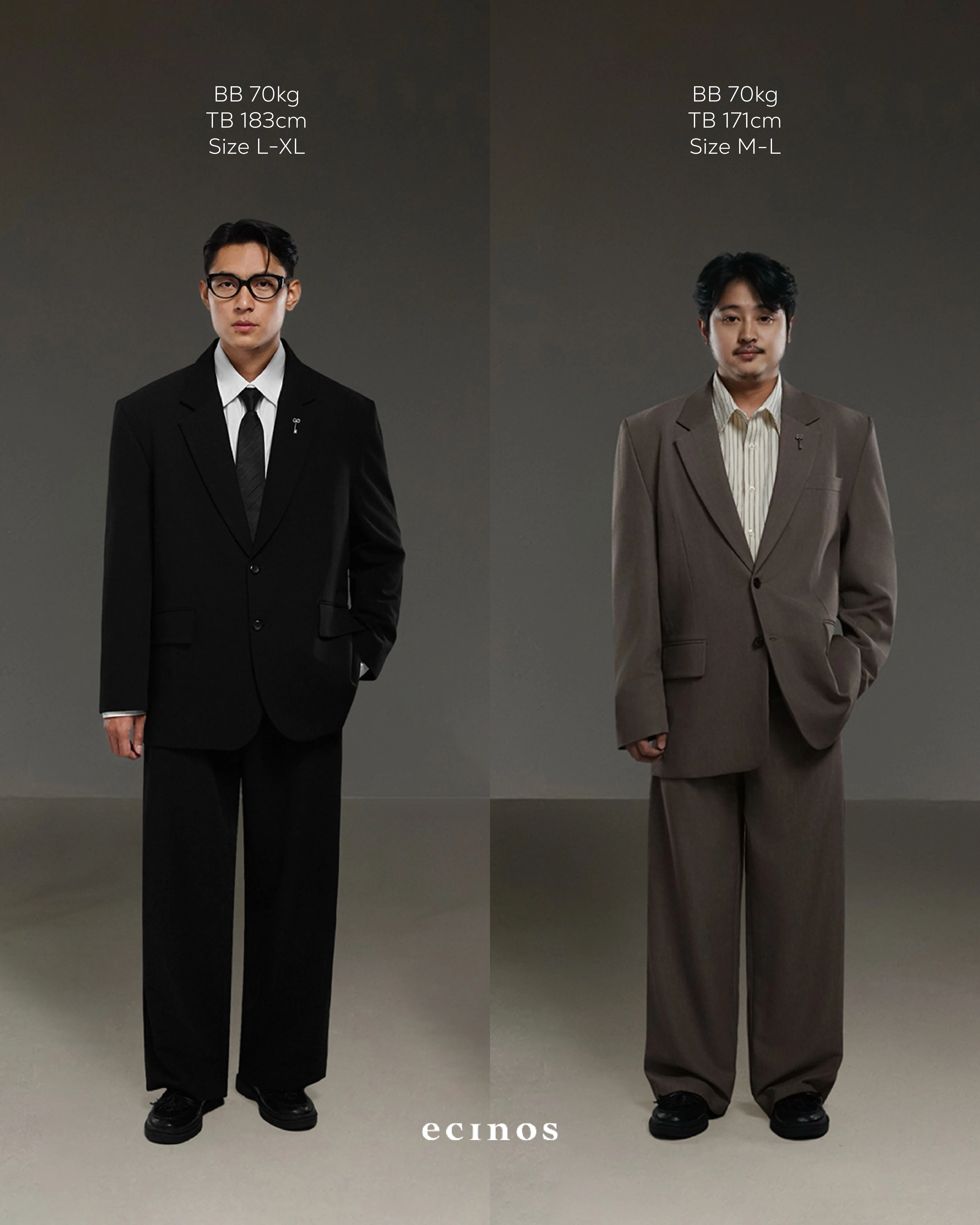 ECINOS Man - Tailored Oversized Blazer (Man Version) - Image 3