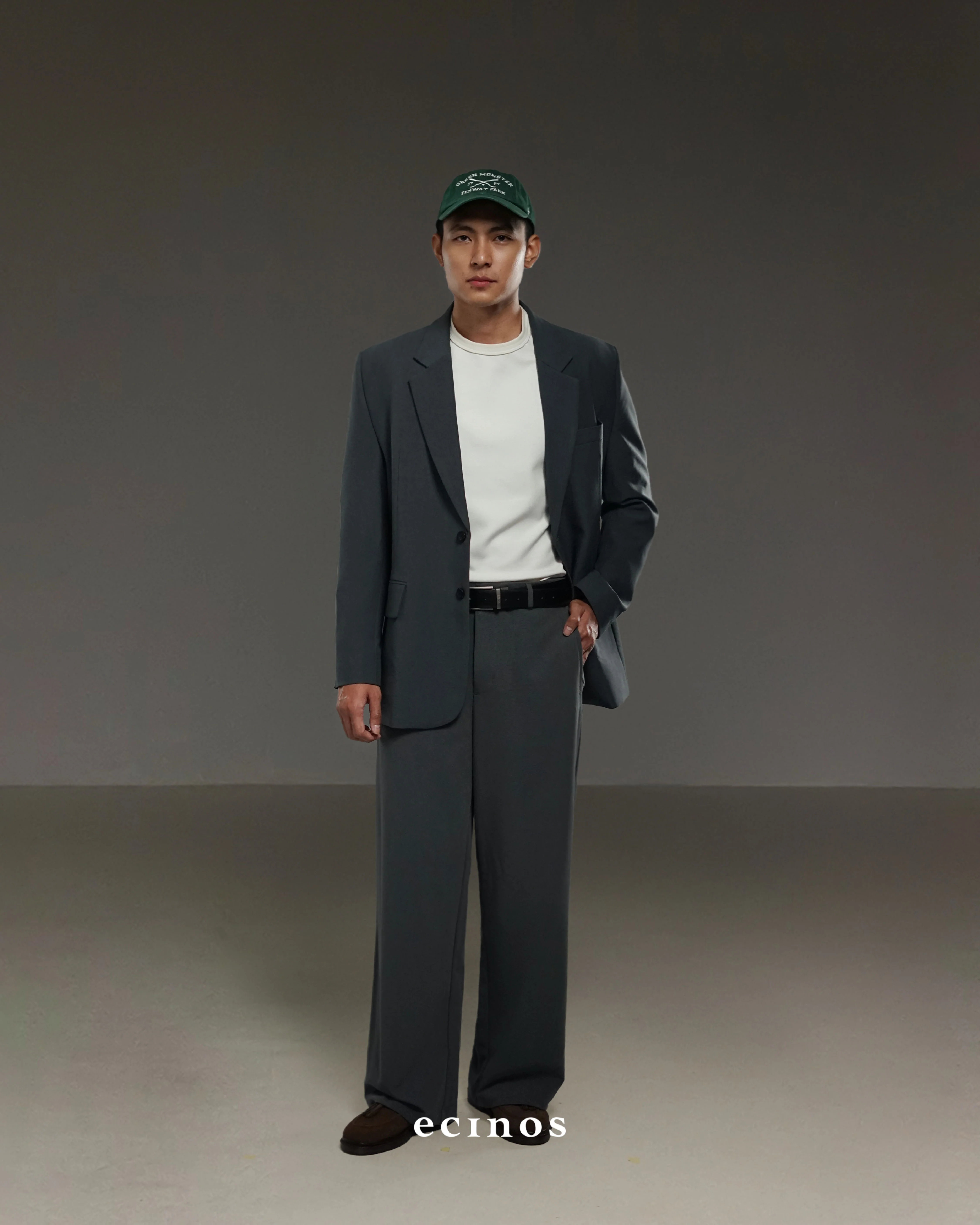 ECINOS Man - Tailored Wide Leg Trousers - Image 4