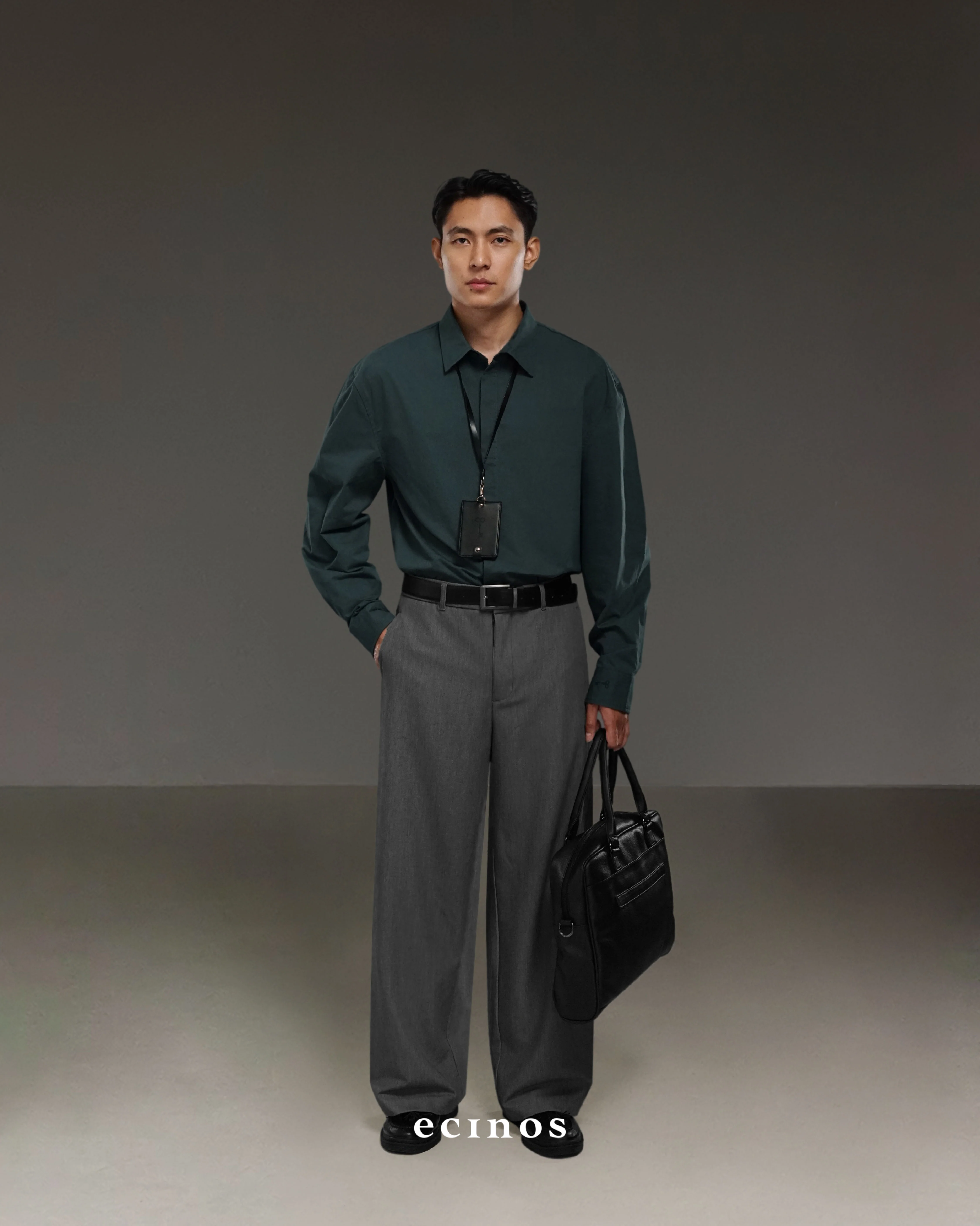 ECINOS Man - Tailored Wide Leg Trousers - Image 5
