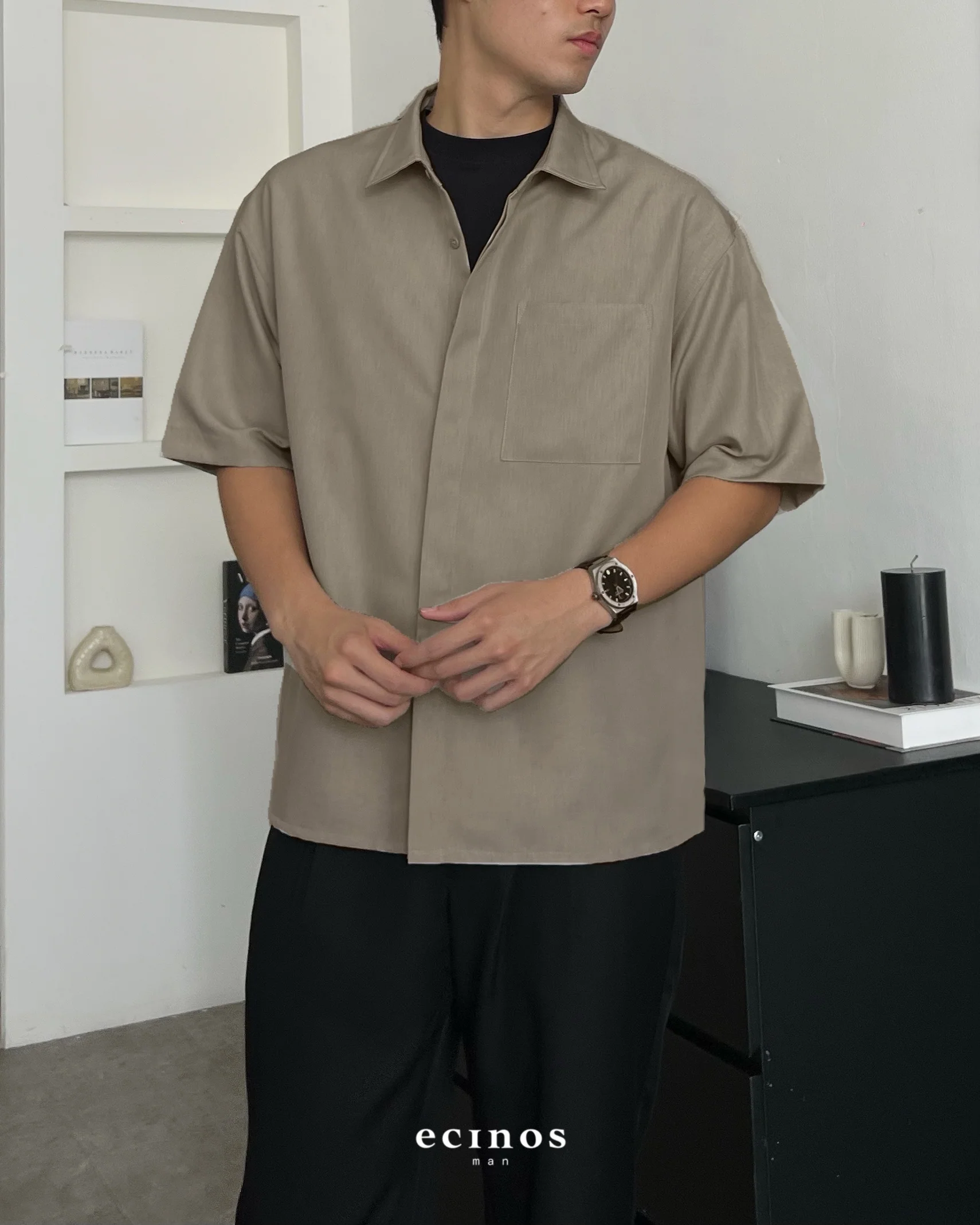 ECINOS Man - Theo Boxy Shirt - Image 14