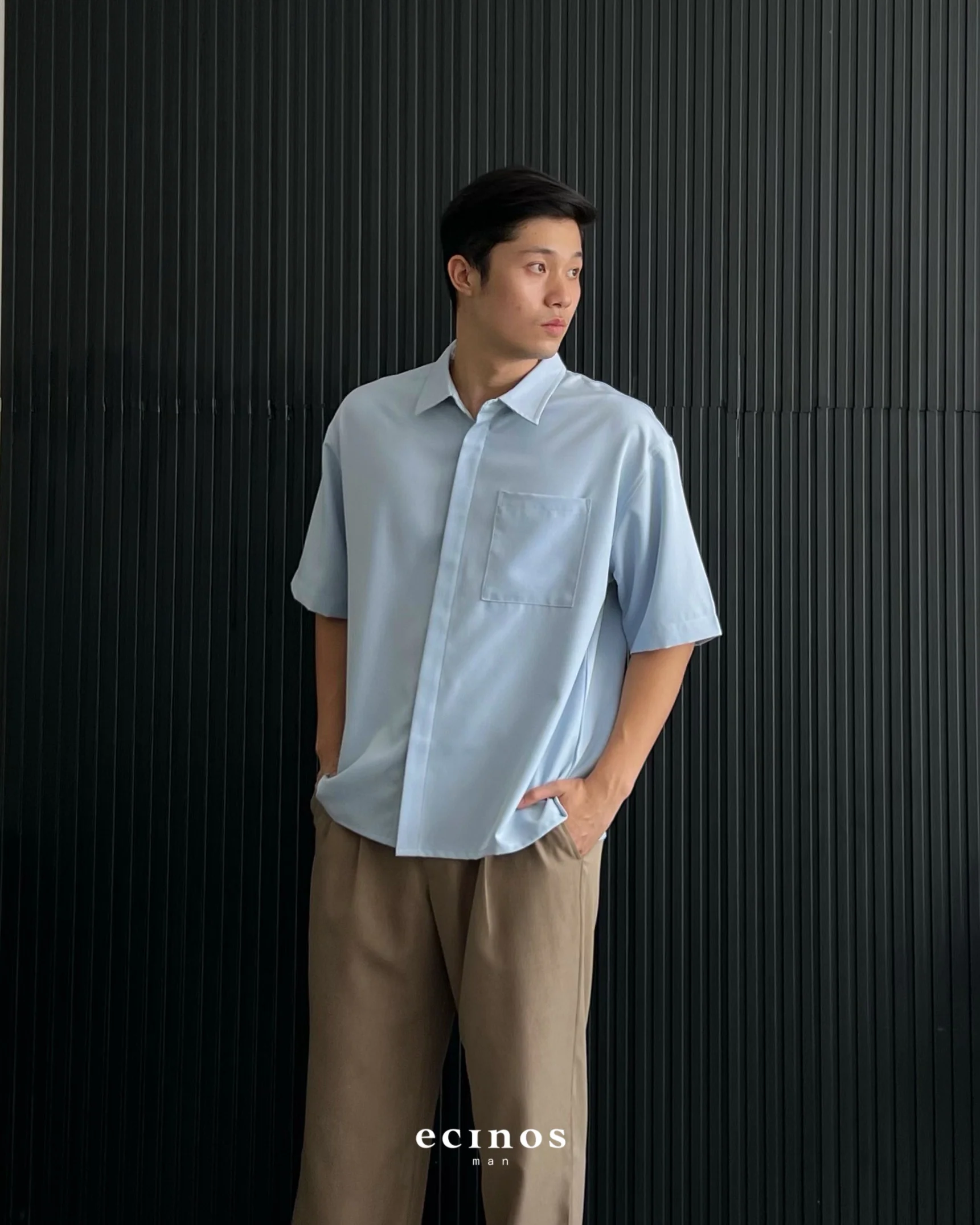 ECINOS Man - Theo Boxy Shirt - Image 8