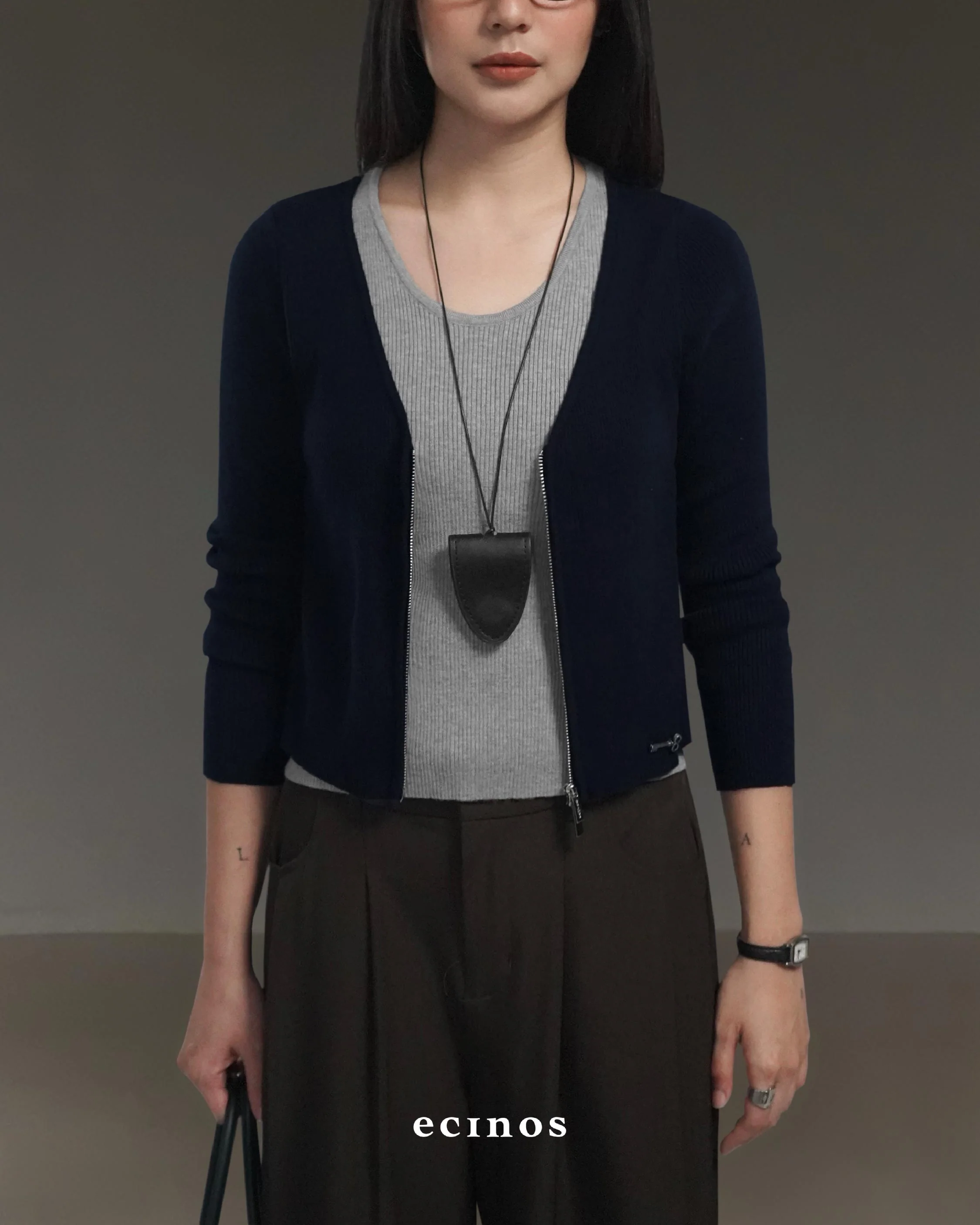 ECINOS - Rosie Layered Double-Zip Cardigan - Image 14