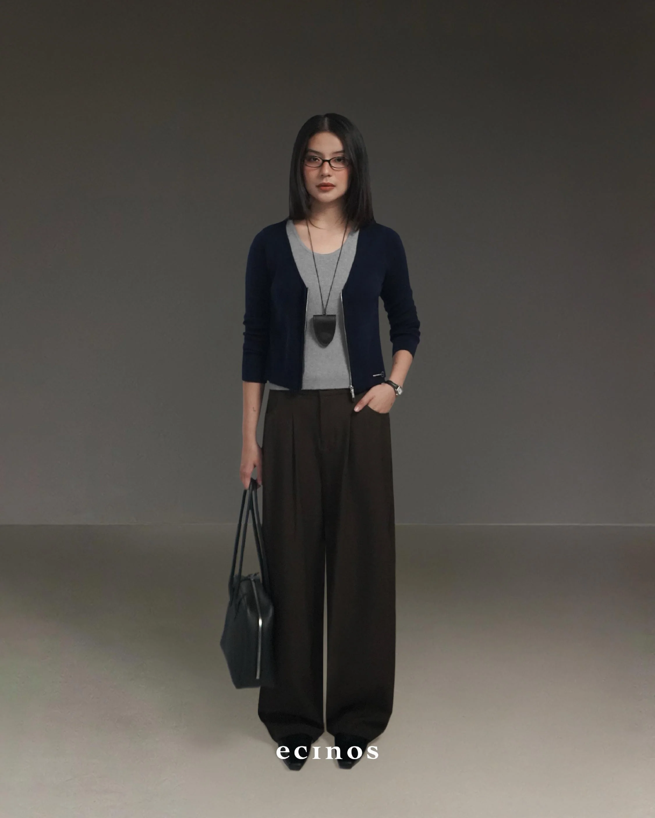 ECINOS - Rosie Layered Double-Zip Cardigan - Image 6