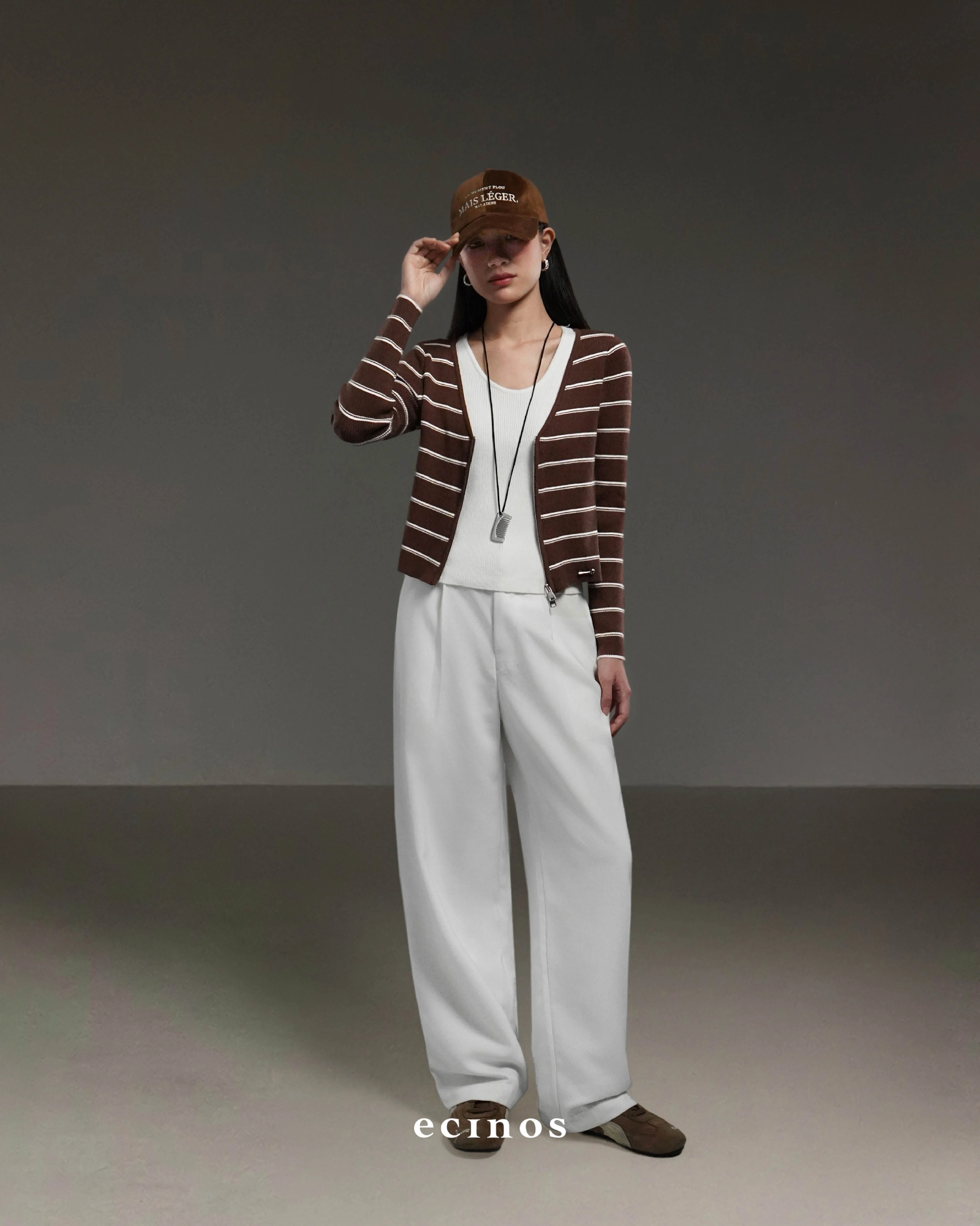 ECINOS - Rosie Layered Double-Zip Cardigan - Image 7