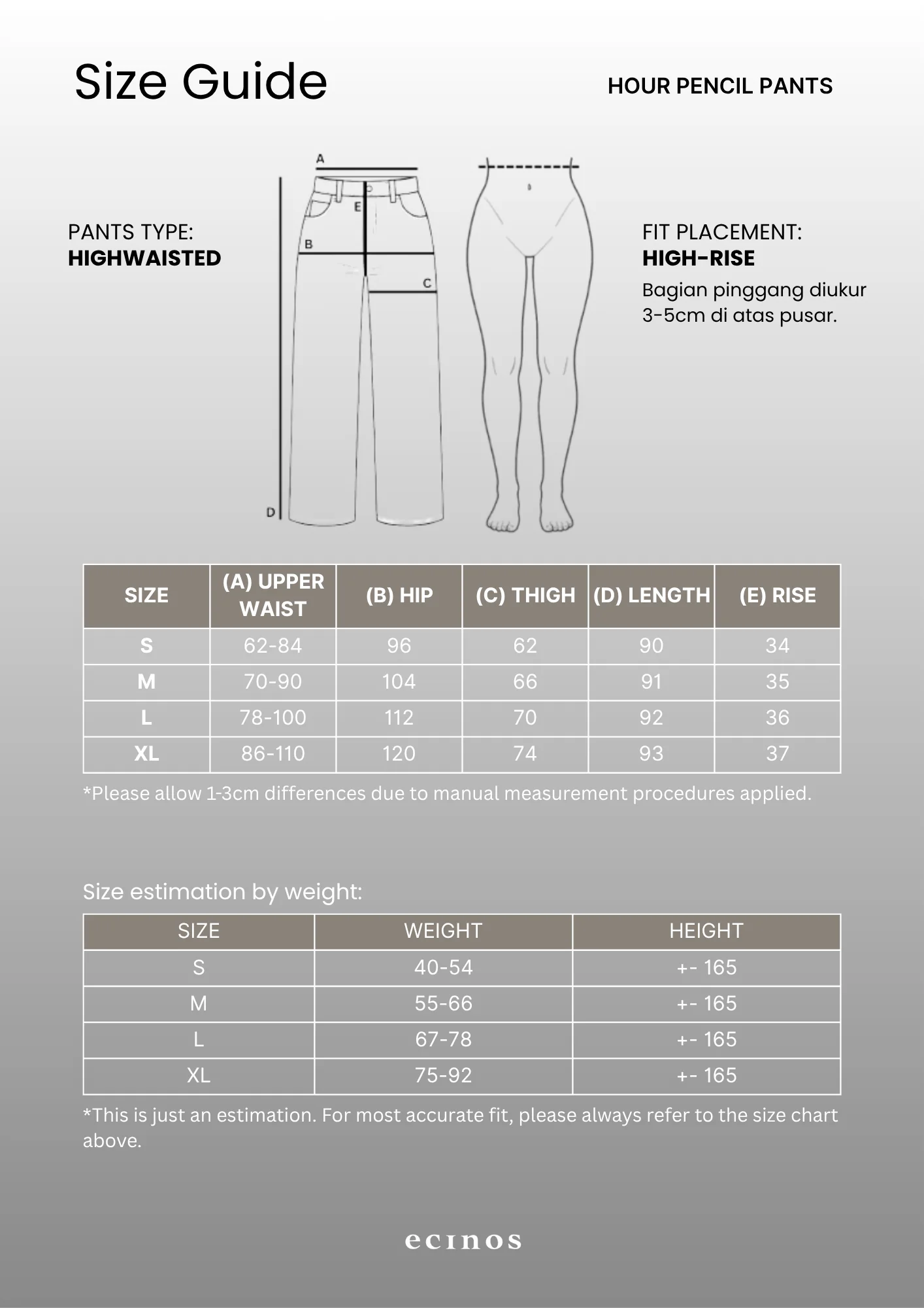 ECINOS - Hour Pencil Pants - Image 9