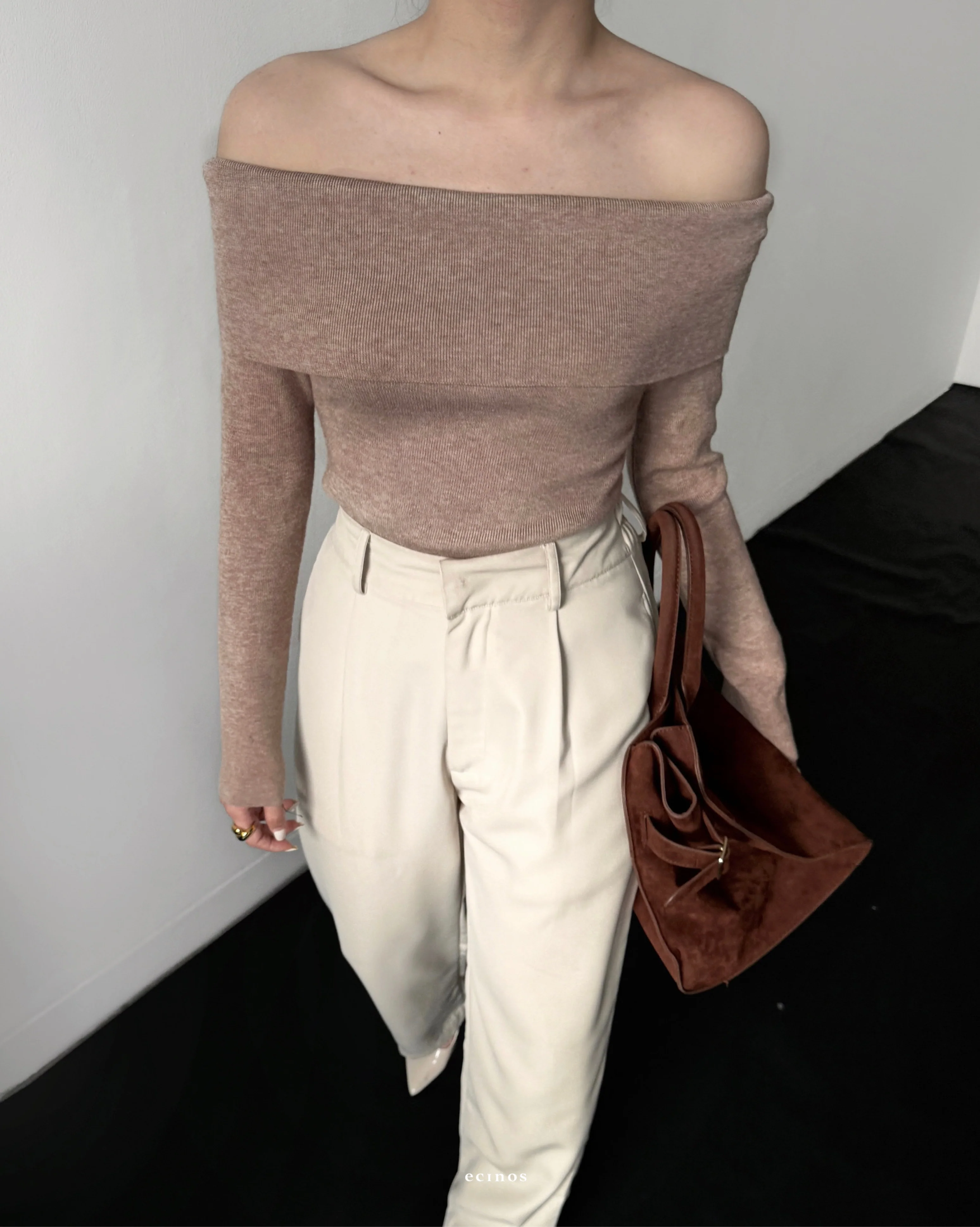 ECINOS - HR Off Shoulder Knit Top - Image 12