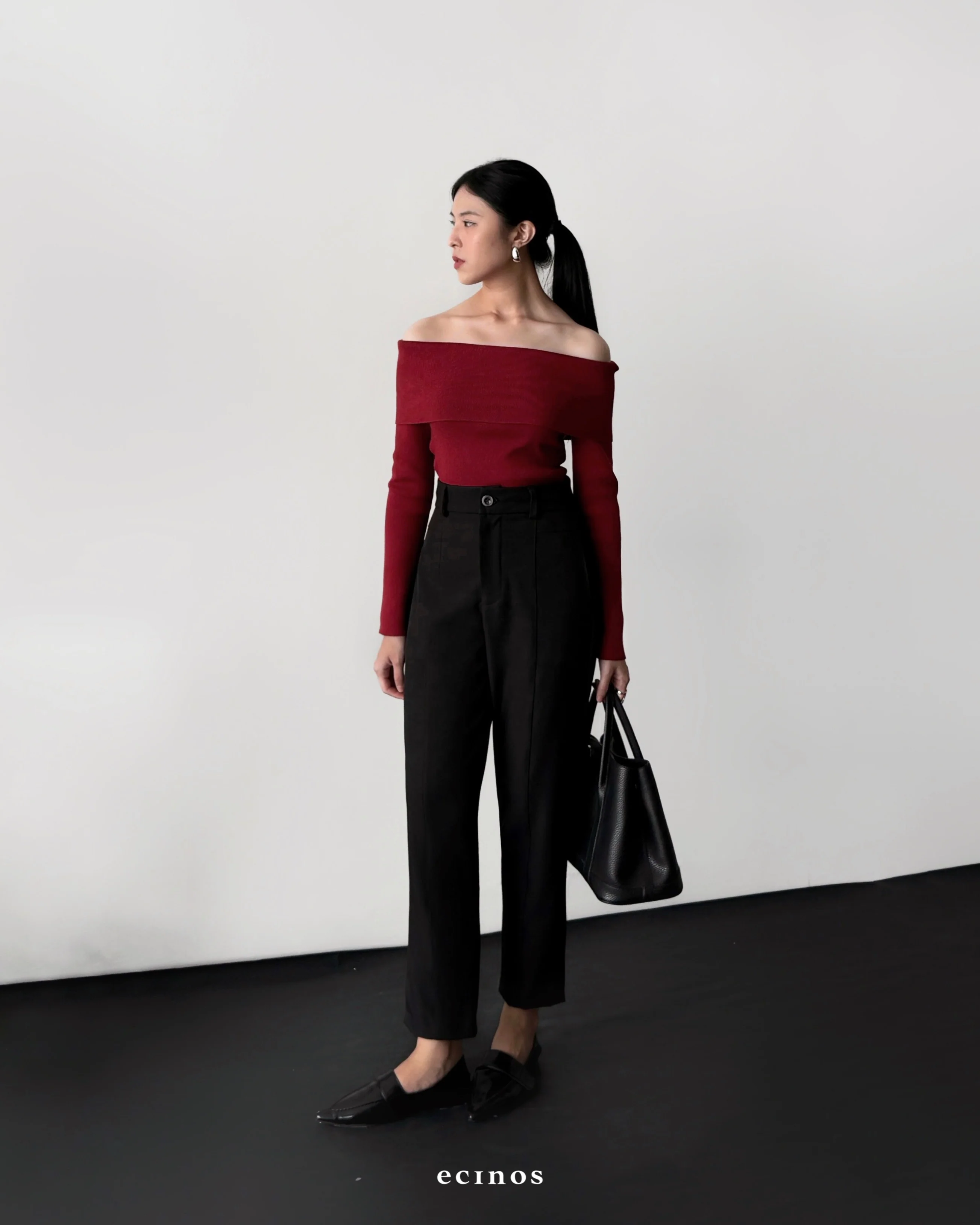 ECINOS - HR Off Shoulder Knit Top - Image 4