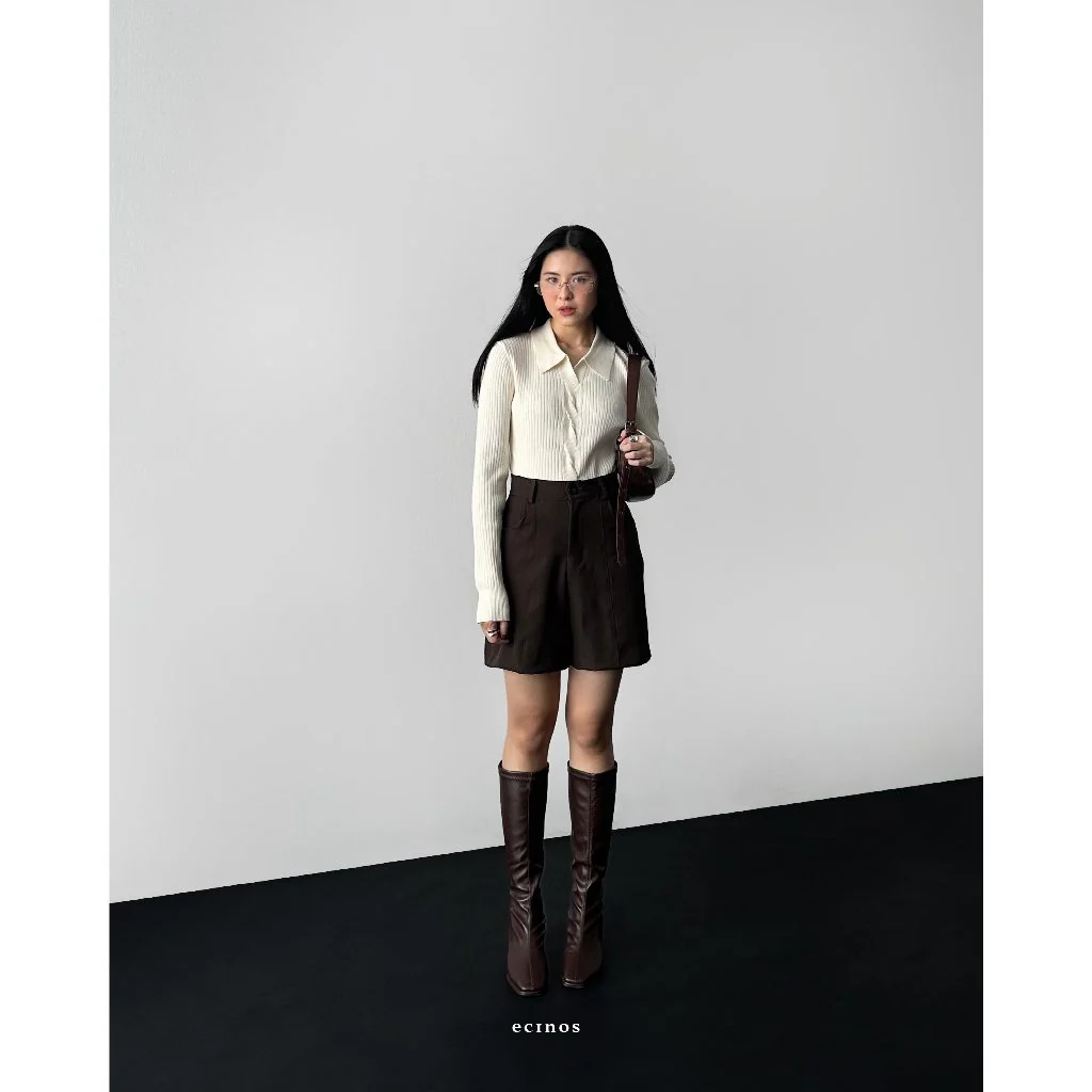 ECINOS - Marketing Twisted Knit Top - Image 7