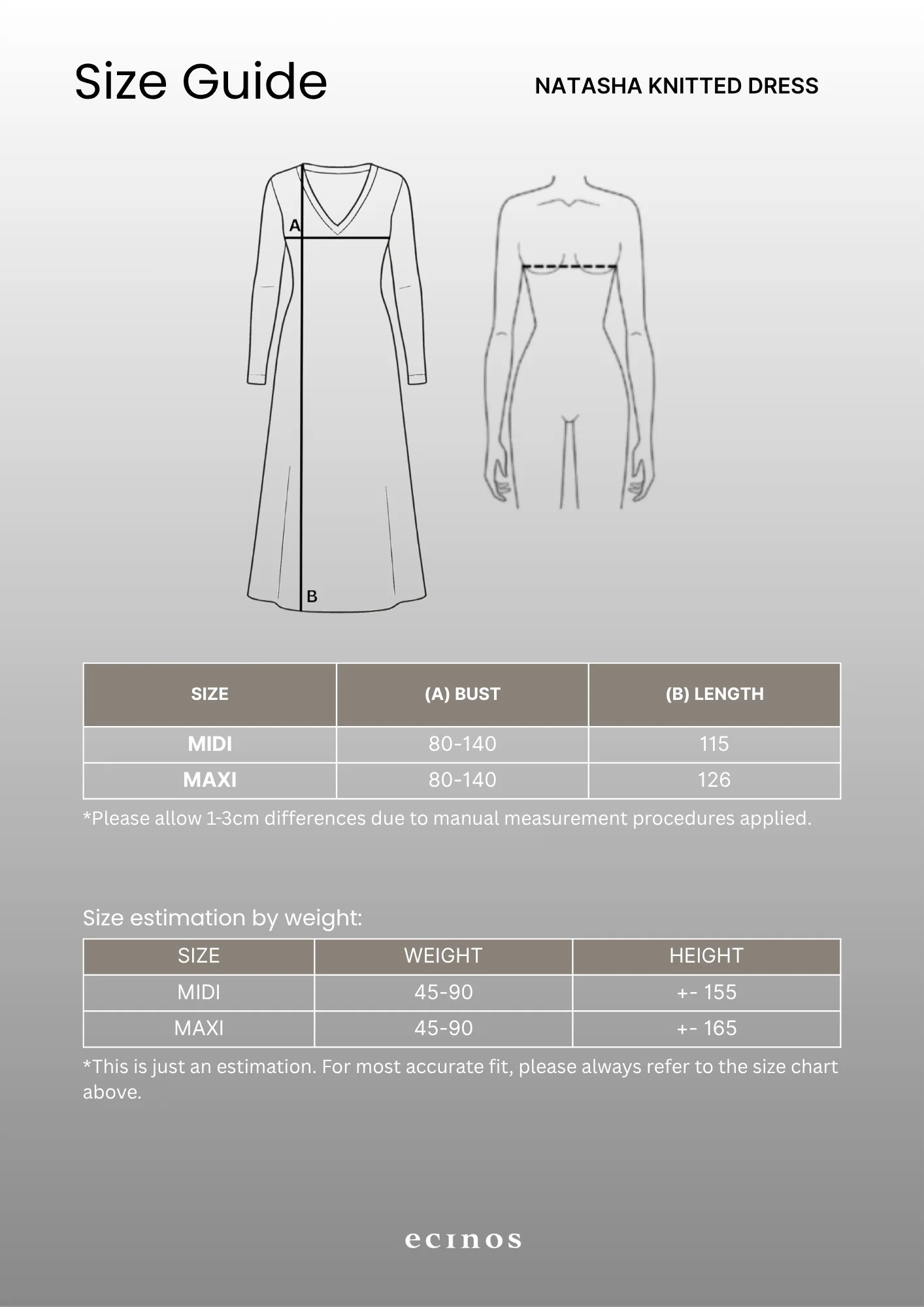 ECINOS - Natasha Knitted Dress - Image 15