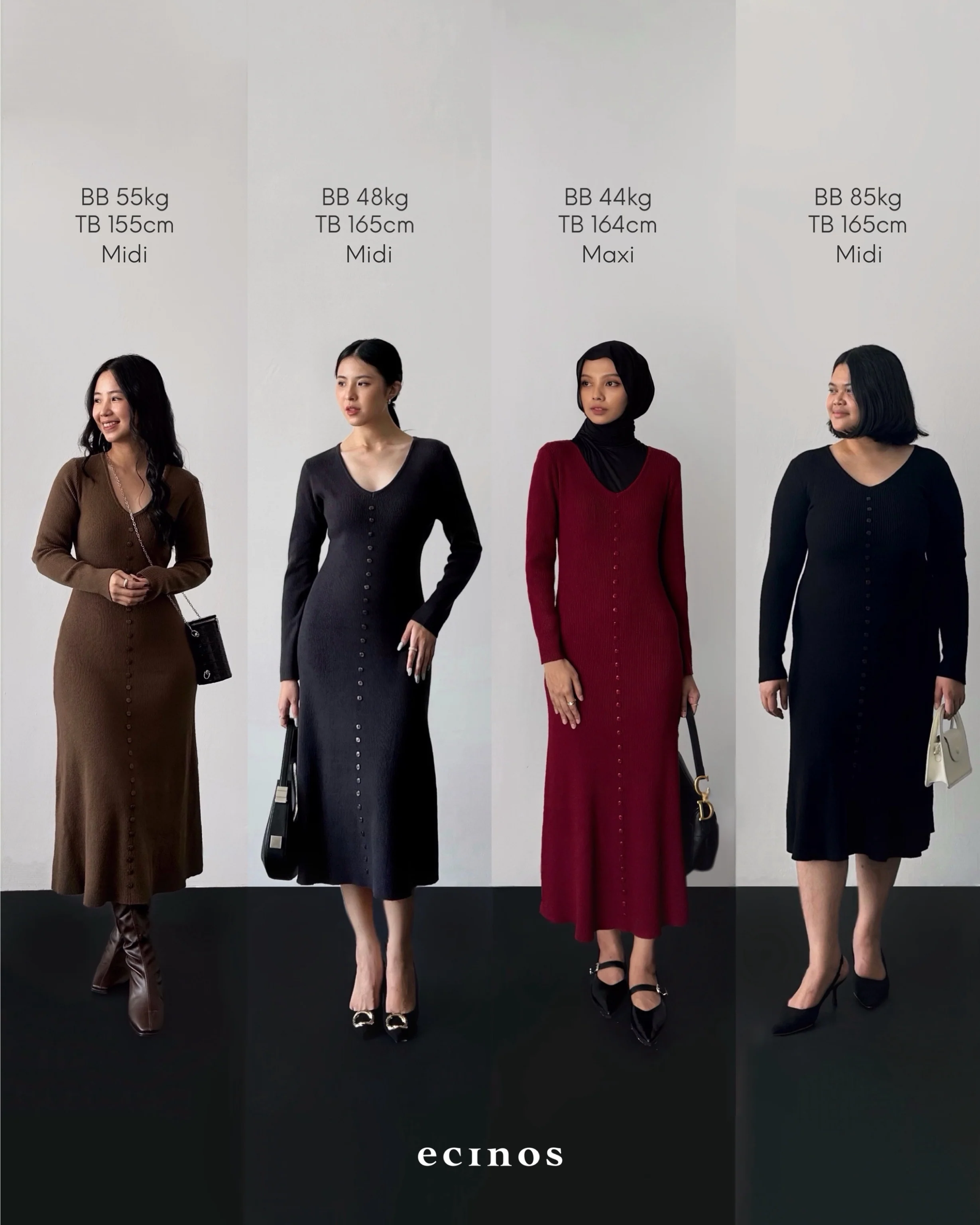 ECINOS - Natasha Knitted Dress - Image 3