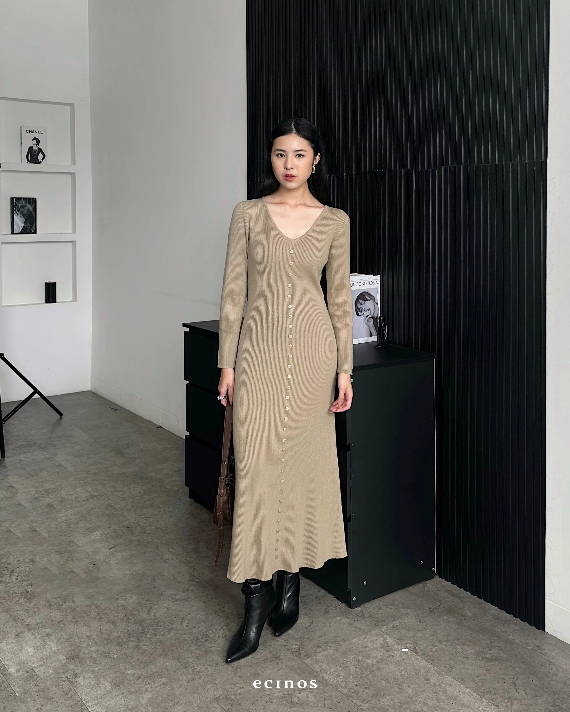 ECINOS - Natasha Knitted Dress - Image 5