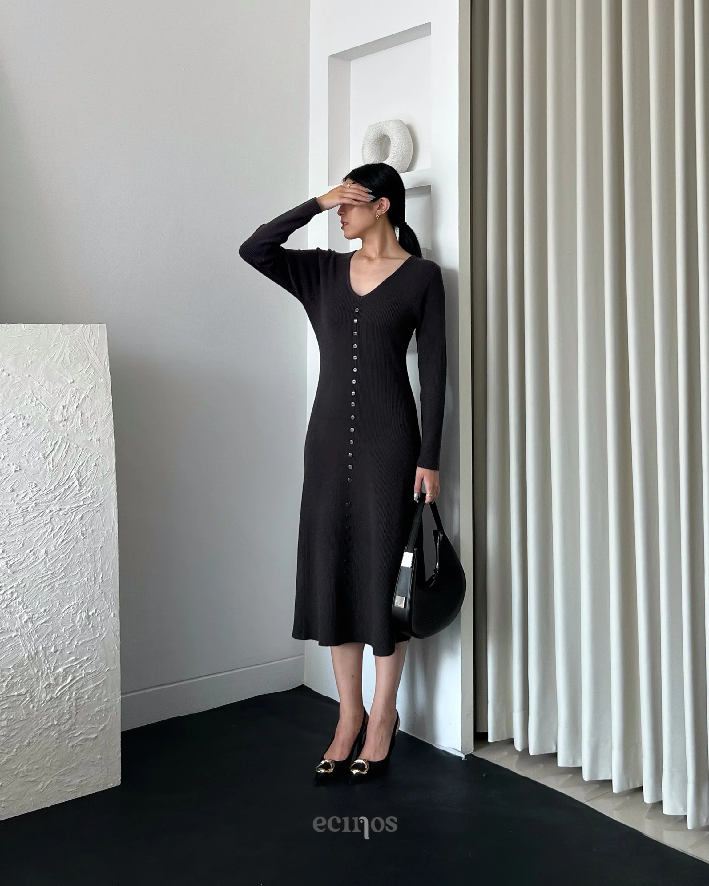 ECINOS - Natasha Knitted Dress - Image 7