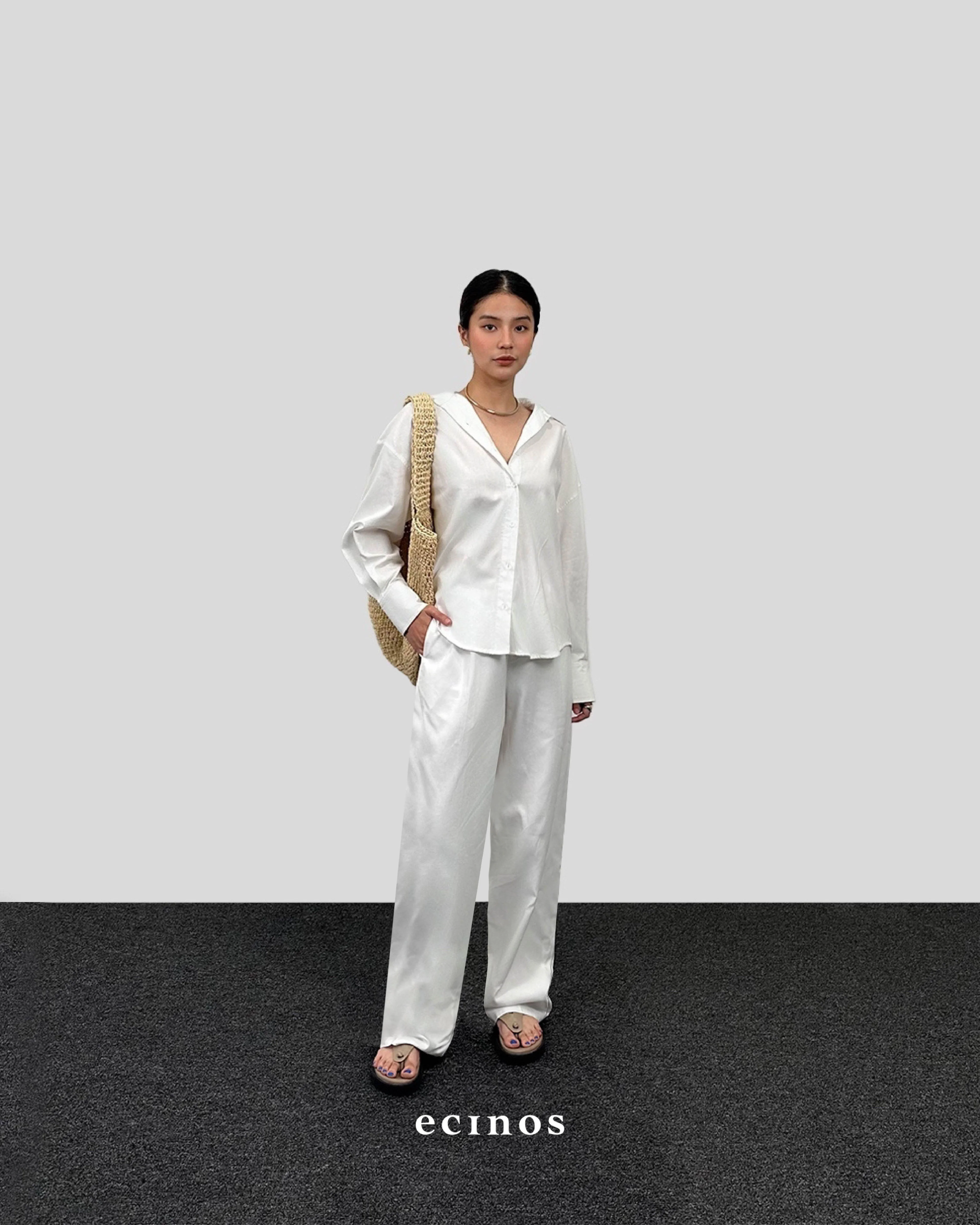 ECINOS - Philia Oversized Linen Shirt 2.0 - Image 5