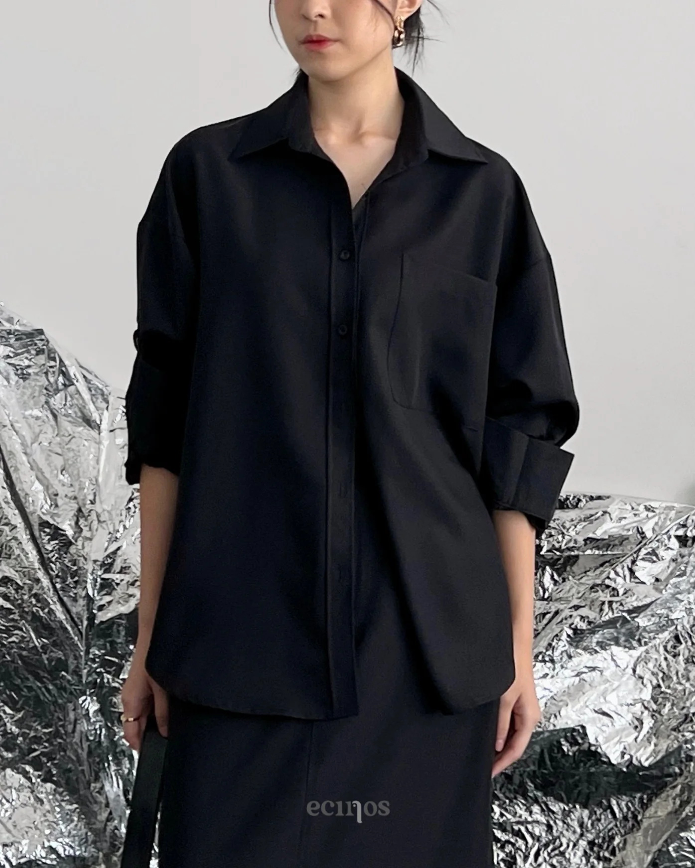 ECINOS - Summer Oversized Shirt - Image 10