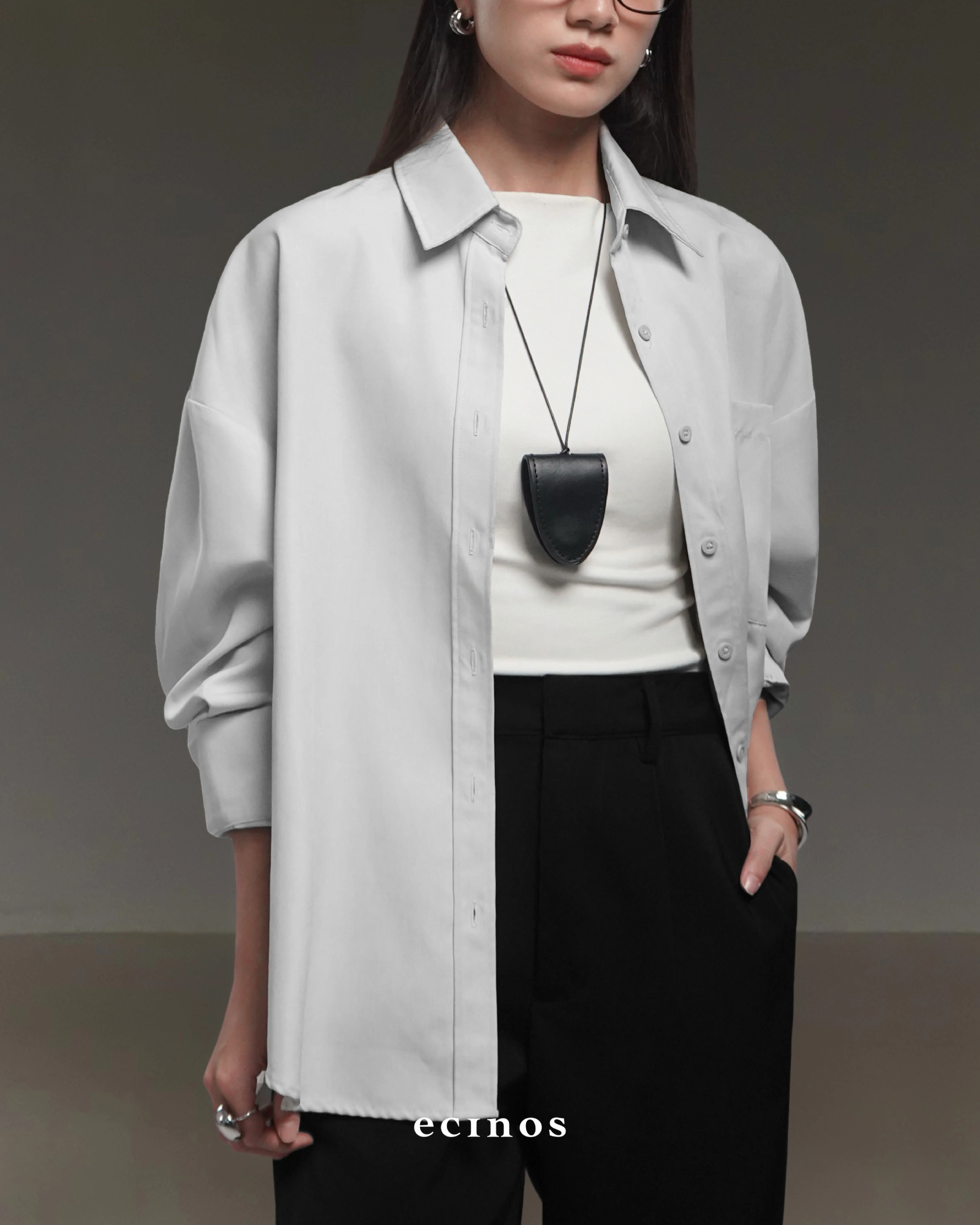 ECINOS - Summer Oversized Shirt - Image 16