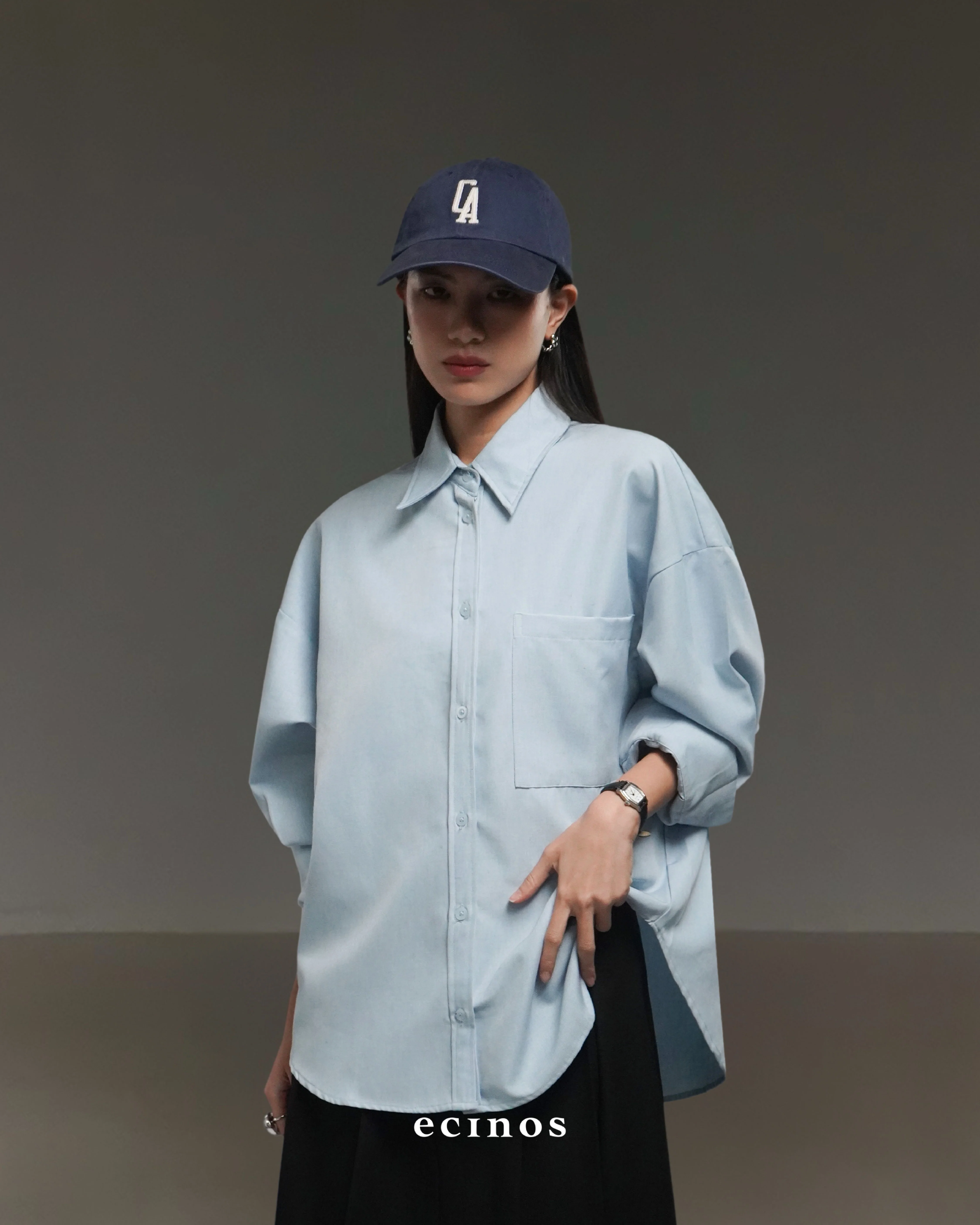 ECINOS - Summer Oversized Shirt - Image 17
