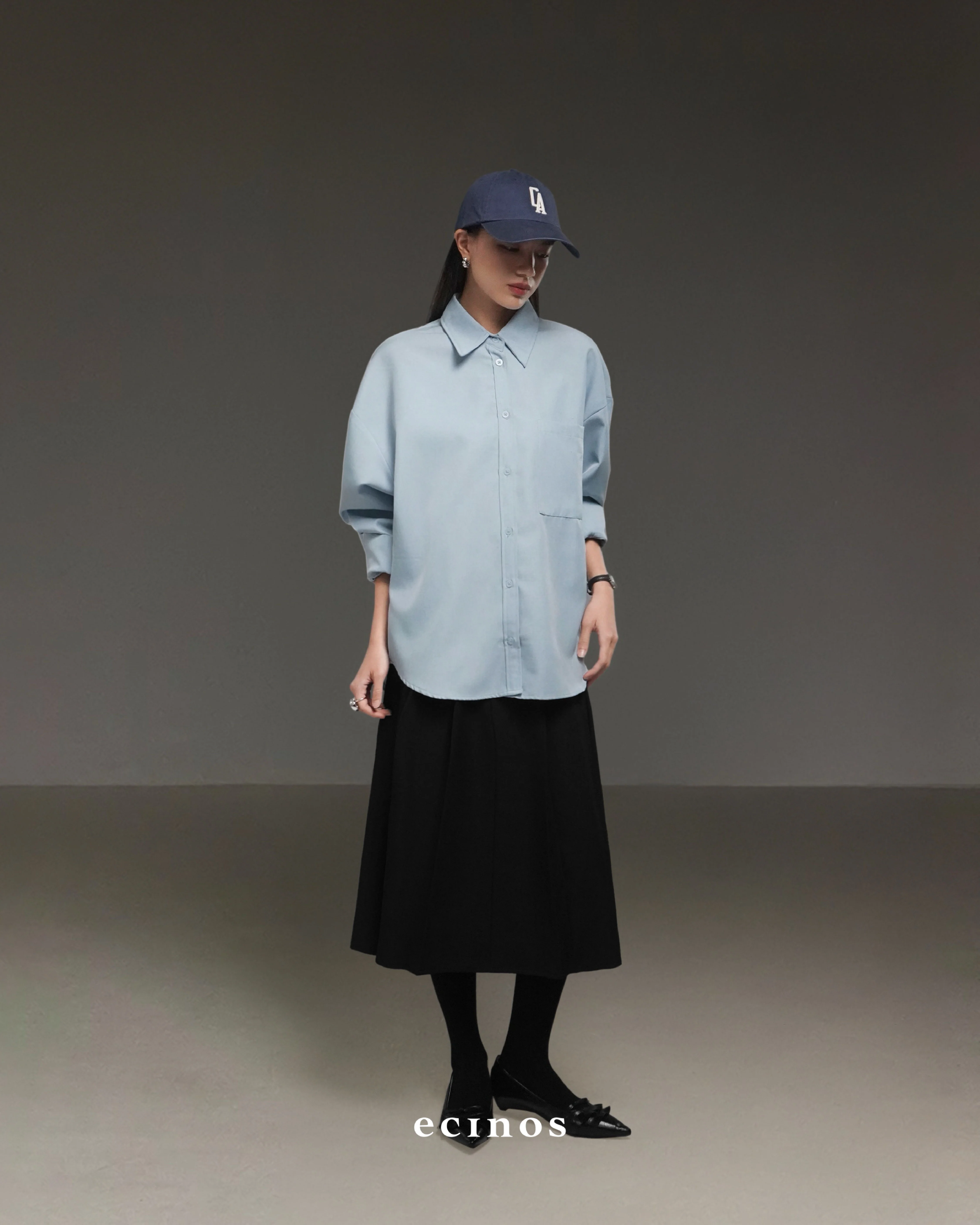 ECINOS - Summer Oversized Shirt - Image 4