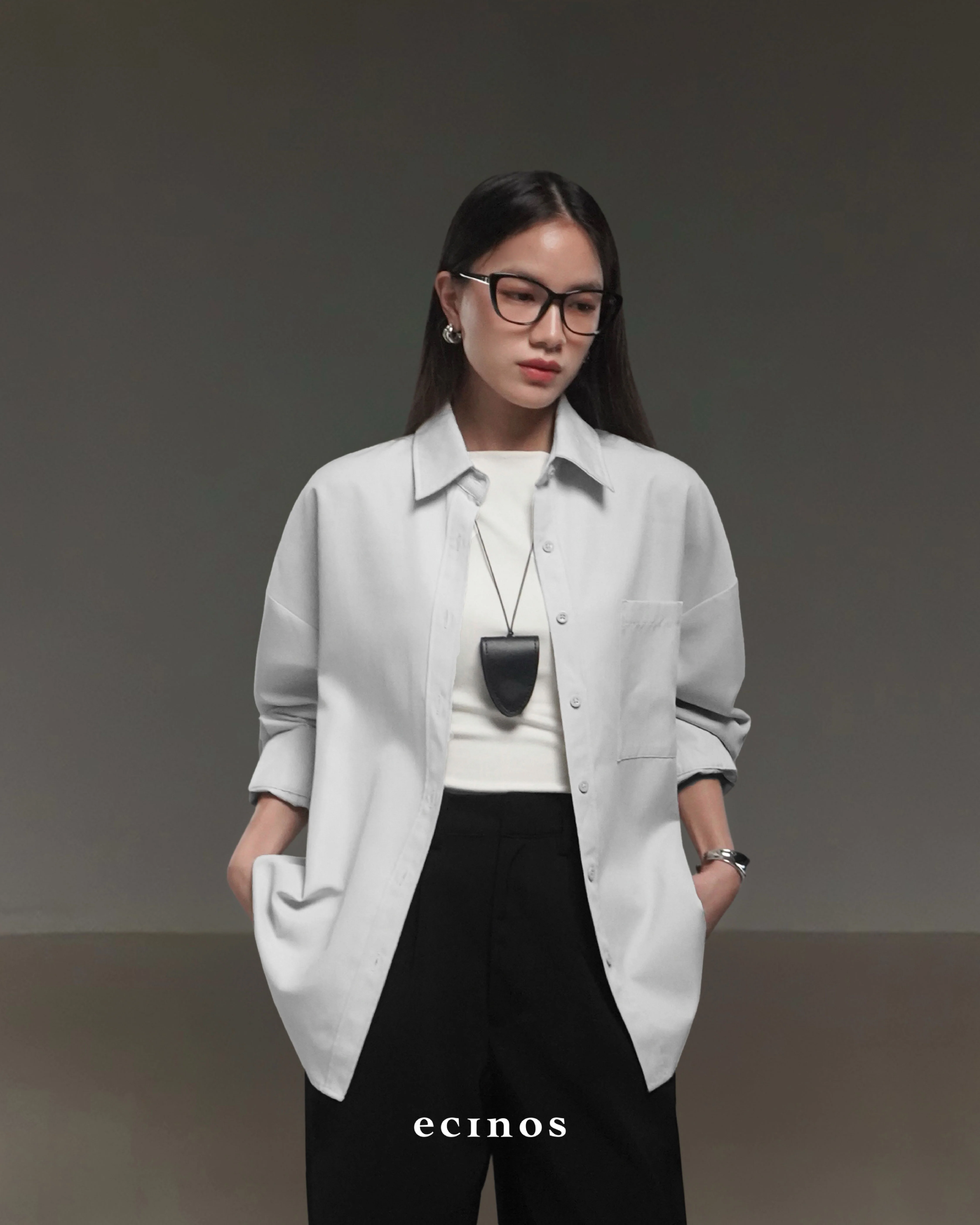 ECINOS - Summer Oversized Shirt - Image 5