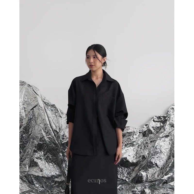 ECINOS - Summer Oversized Shirt - Image 7