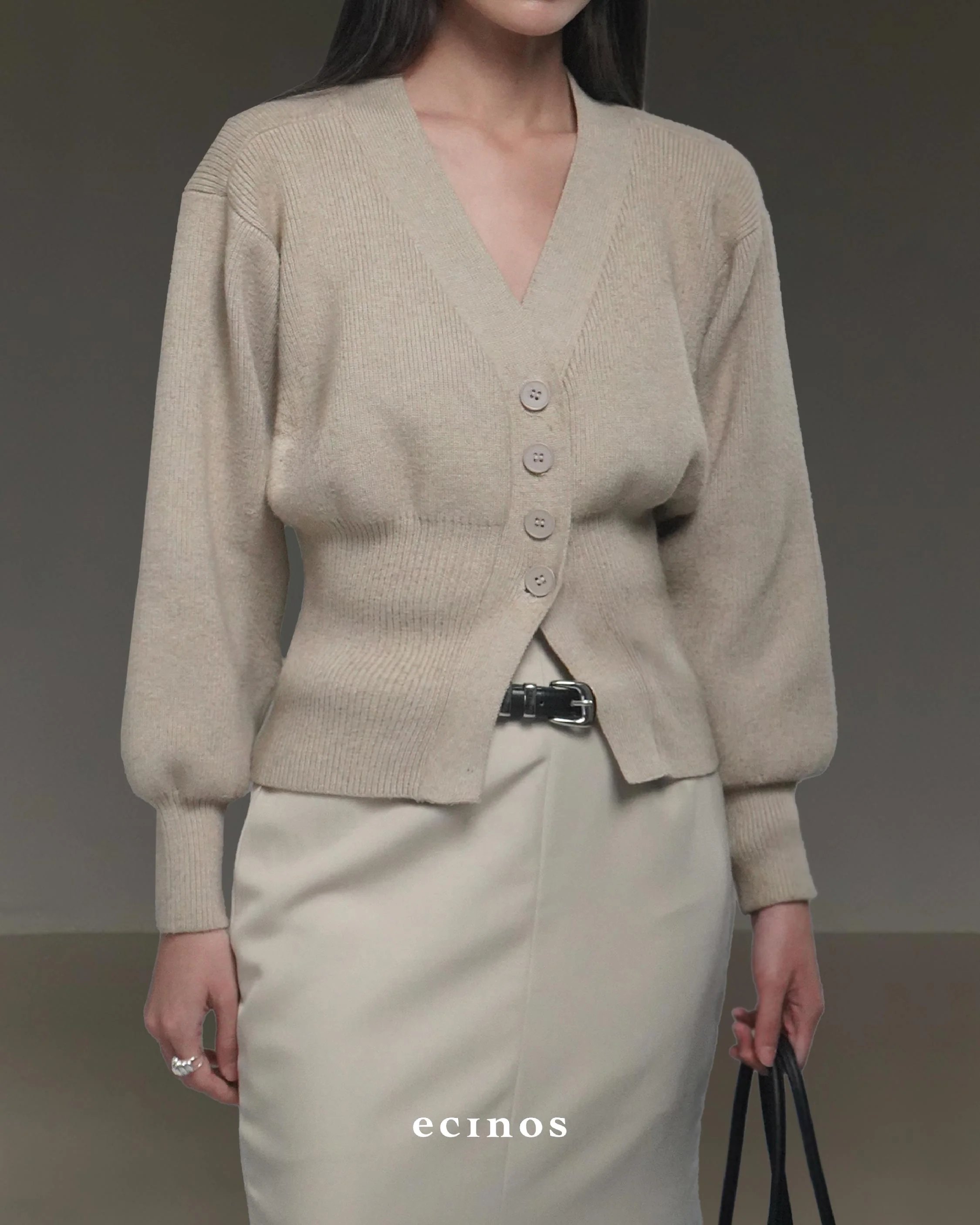 ECINOS - Times Fitted Cardigan - Image 10