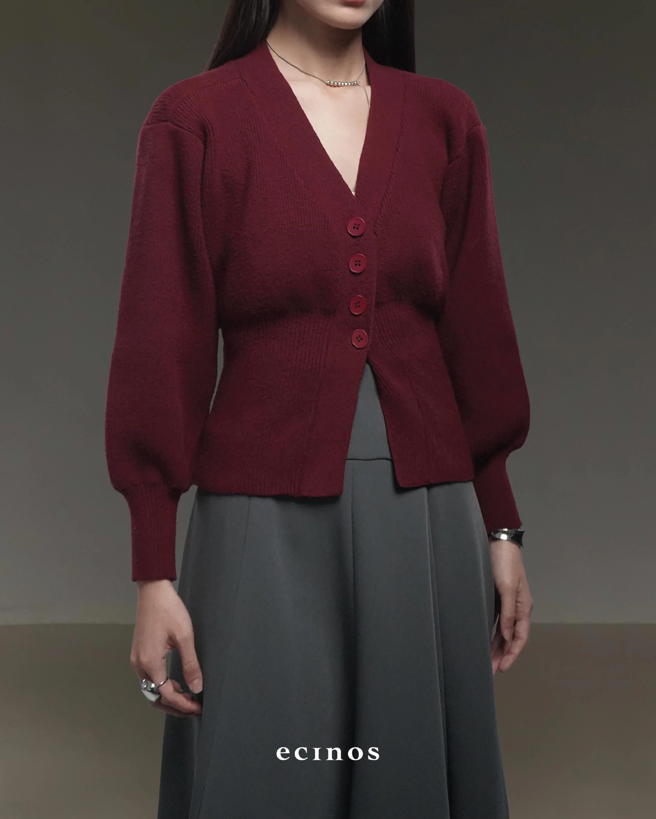 ECINOS - Times Fitted Cardigan - Image 12