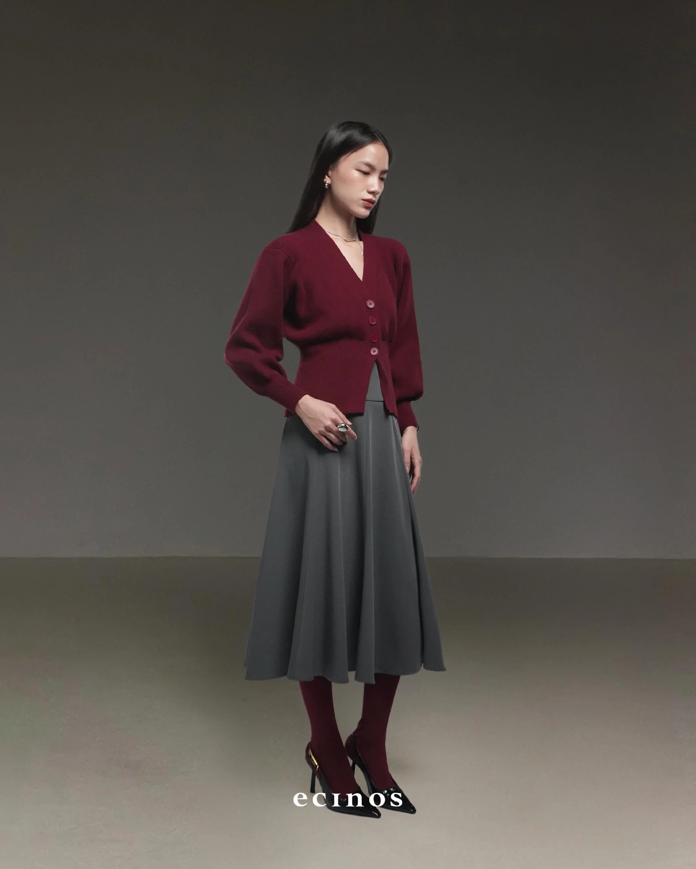 ECINOS - Times Fitted Cardigan - Image 4