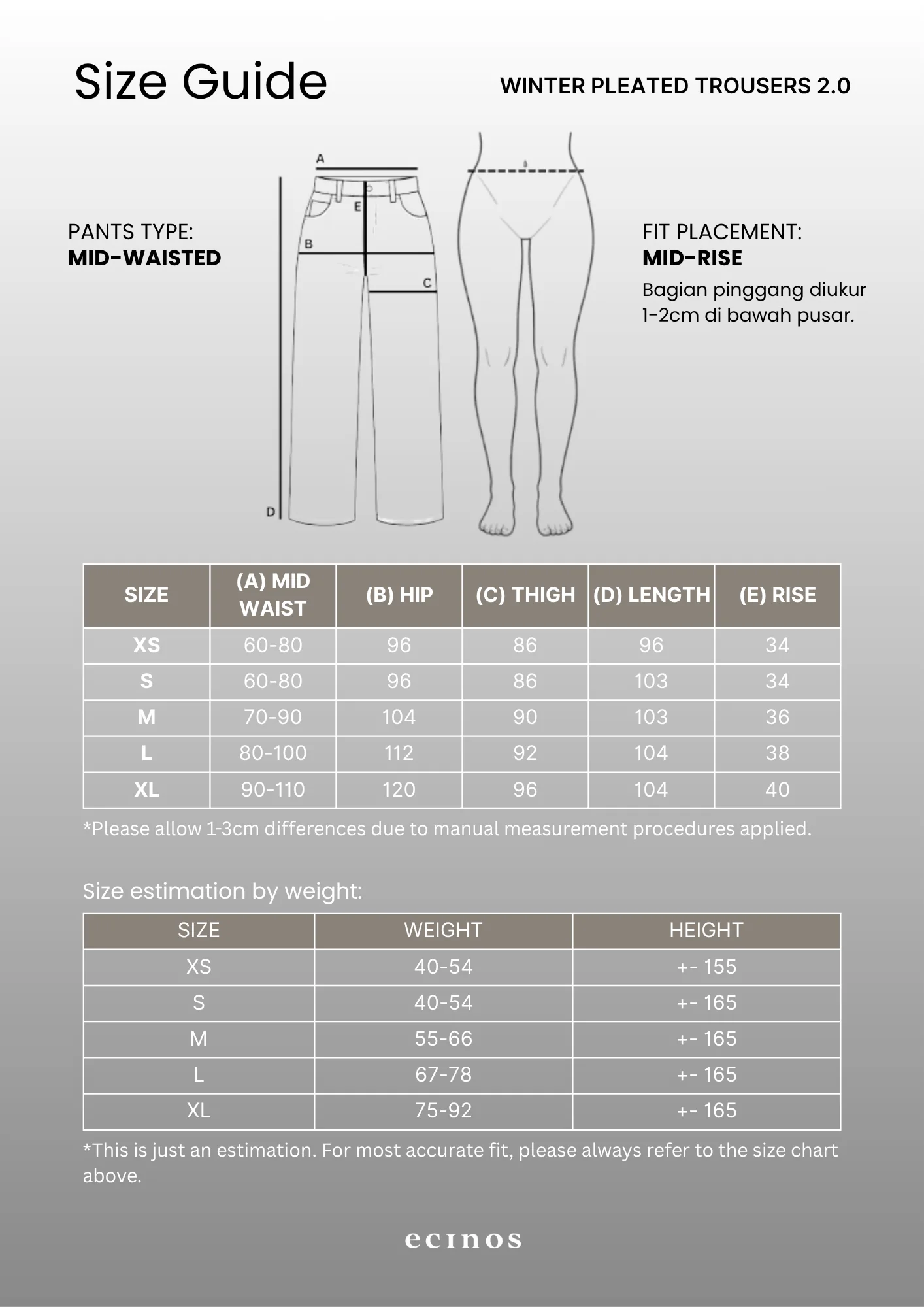 ECINOS - Winter Pleated Trousers 2.0 - Image 9